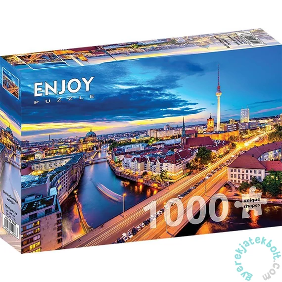 Enjoy 1000 db-os puzzle - Berlin Cityscape by Night (2068)