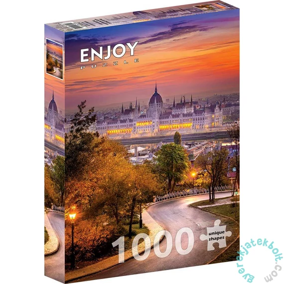Enjoy 1000 db-os puzzle - Buda District with Hungarian Parliament (2115)