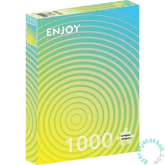 Enjoy 1000 db-os puzzle - Circle Gradient Number Four (1311)