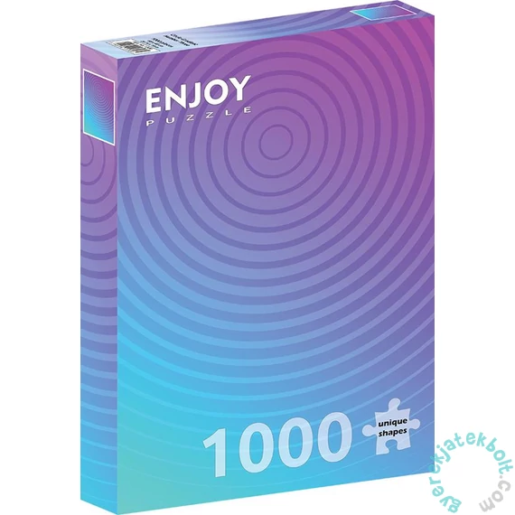 Enjoy 1000 db-os puzzle - Circle Gradient Number Three (1308)