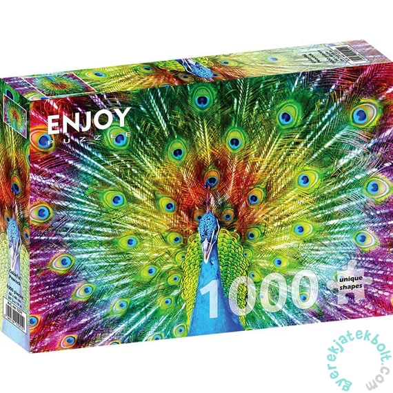 Enjoy 1000 db-os puzzle - Colorful Peacock (1251)