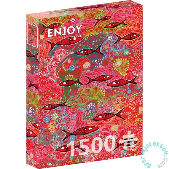 Enjoy 1500 db-os puzzle - Deep Red (2240)