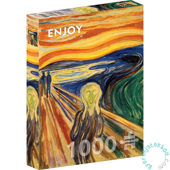 Enjoy 1000 db-os puzzle - Edvard Munch: The Scream (1392)