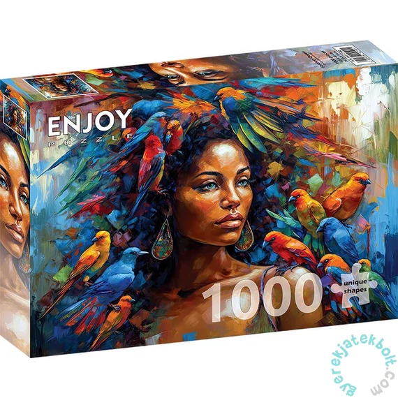 Enjoy 1000 db-os puzzle - Feathery Queen (2190)