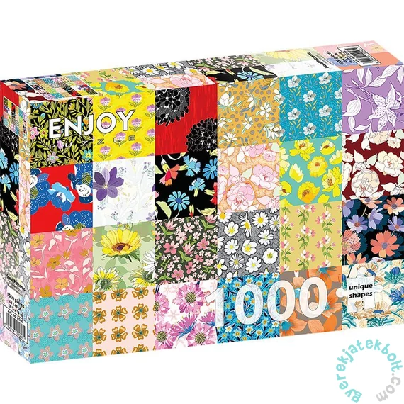 Enjoy 1000 db-os puzzle - Floral Patterns (2046)