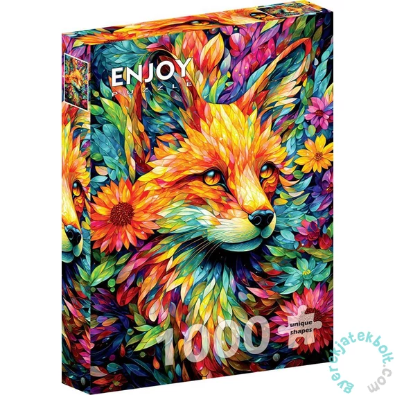 Enjoy 1000 db-os puzzle - Flower Garden Fox (2311)