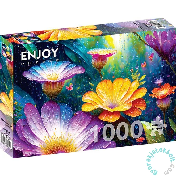 Enjoy 1000 db-os puzzle - Flowers in the Rain (2130)