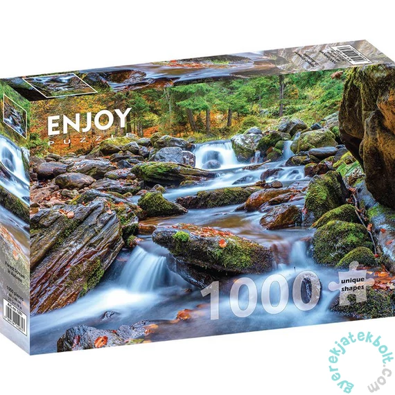 Enjoy 1000 db-os puzzle - Forest Stream in Autumn (1281)