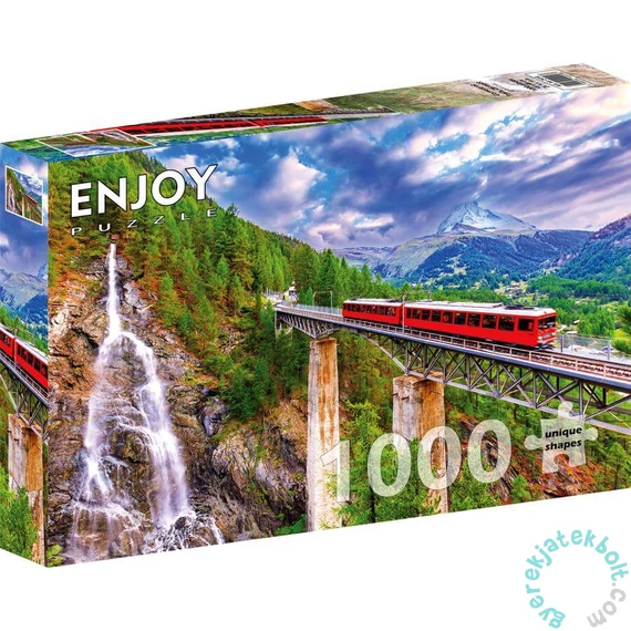 Enjoy 1000 db-os puzzle - Gornergrat Train, Zermatt (2418)