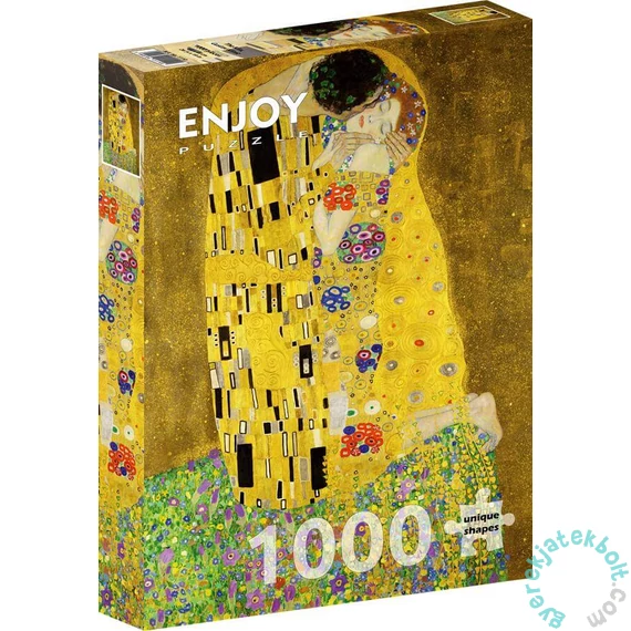 Enjoy 1000 db-os puzzle - Gustav Klimt: The Kiss (1110)