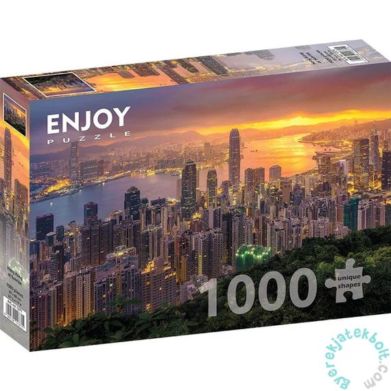 Enjoy 1000 db-os puzzle - Hong Kong at Sunrise (1371)
