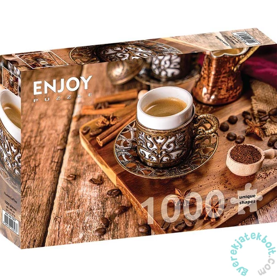 Enjoy 1000 db-os puzzle - I Love Cofee (1317)