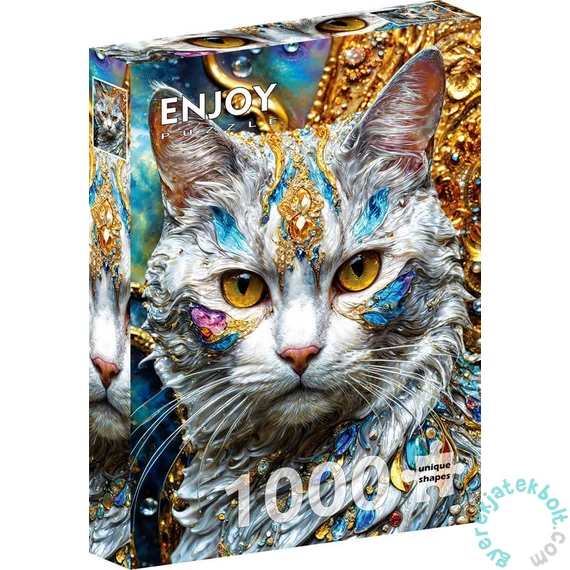 Enjoy 1000 db-os puzzle - Jeweled Cat (2366)