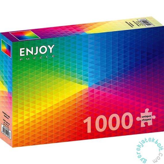 Enjoy 1000 db-os puzzle - Kaleidoscopic Rainbow (2108)