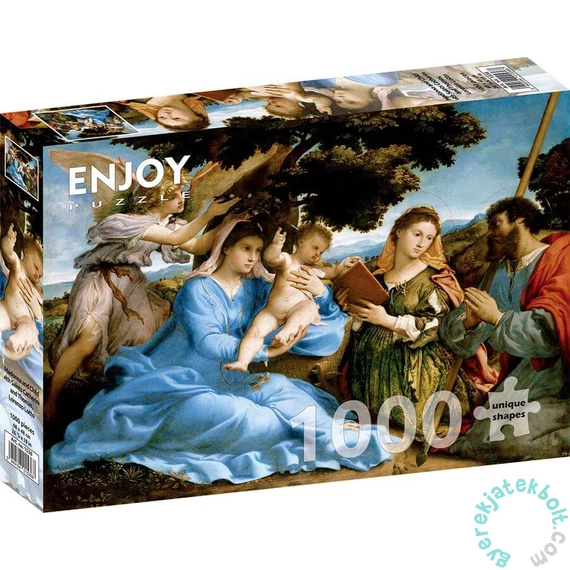 Enjoy 1000 db-os puzzle - Madonna and Child with Saints Catherine and Thomas (1536)