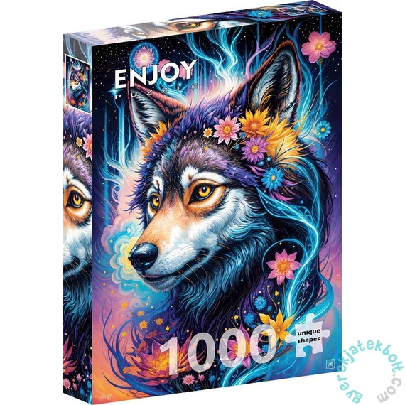 Enjoy 1000 db-os puzzle - Magical Wolf Portrait (2164)