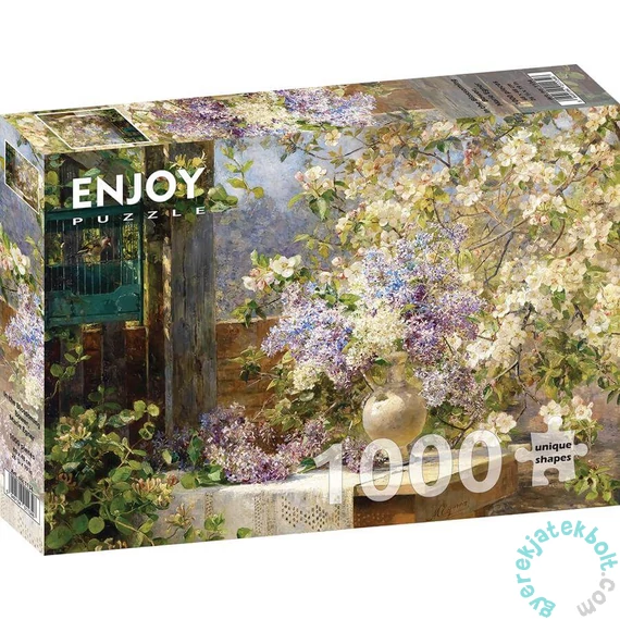 Enjoy 1000 db-os puzzle - Marie Egner: In the Blossoming Bower (1134)