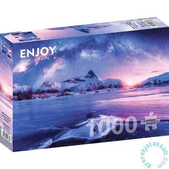 Enjoy 1000 db-os puzzle - Milky Way over Lofoten Island, Norway (1374)