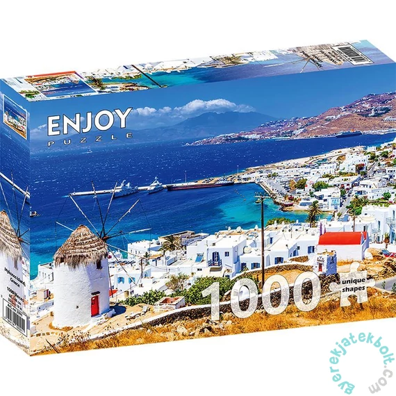 Enjoy 1000 db-os puzzle - Mykonos Island, Greece (2091)