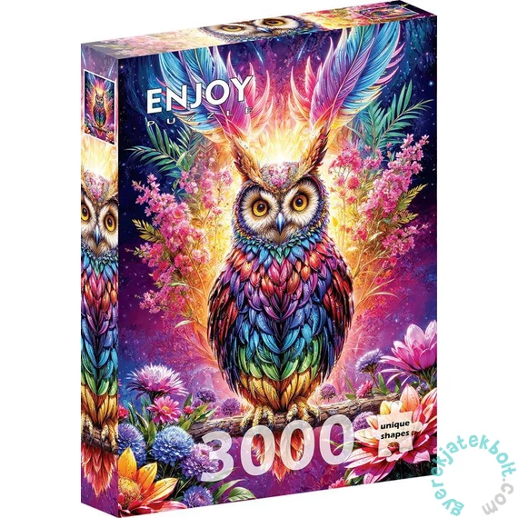 Enjoy 3000 db-os puzzle - Neon Owl (2234)