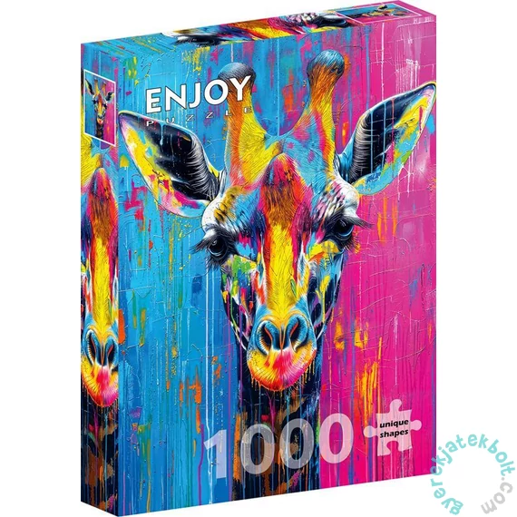 Enjoy 1000 db-os puzzle - Painted Giraffe (2359)