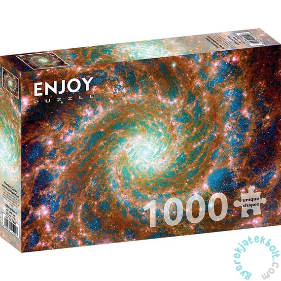 Enjoy 1000 db-os puzzle - Phantom Galaxy Across the Spectrum (1949)