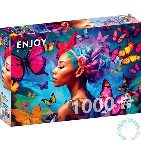 Enjoy 1000 db-os puzzle - Queen of Butterflies (2129)