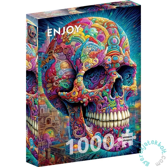 Enjoy 1000 db-os puzzle - Quirky Skull (2210)