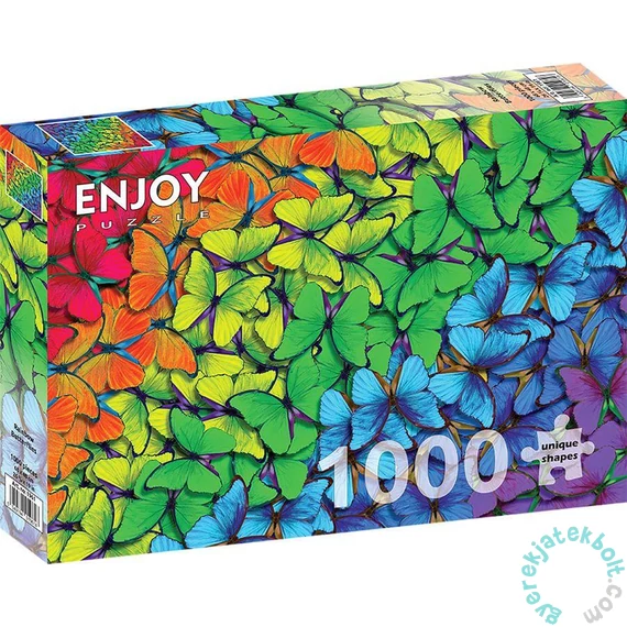 Enjoy 1000 db-os puzzle - Rainbow Butterflies (1961)