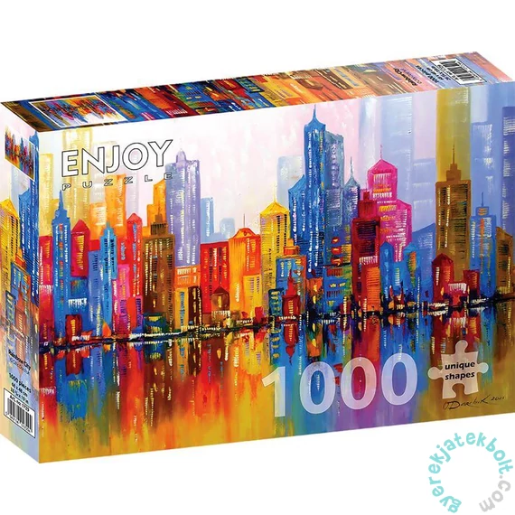 Enjoy 1000 db-os puzzle - Rainbow City (1729)