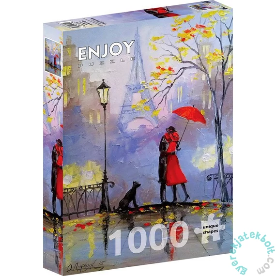 Enjoy 1000 db-os puzzle - Rainy Day in Paris (1832)