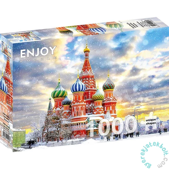 Enjoy 1000 db-os puzzle - Saint Basil's Cathedral, Moscow (1248)