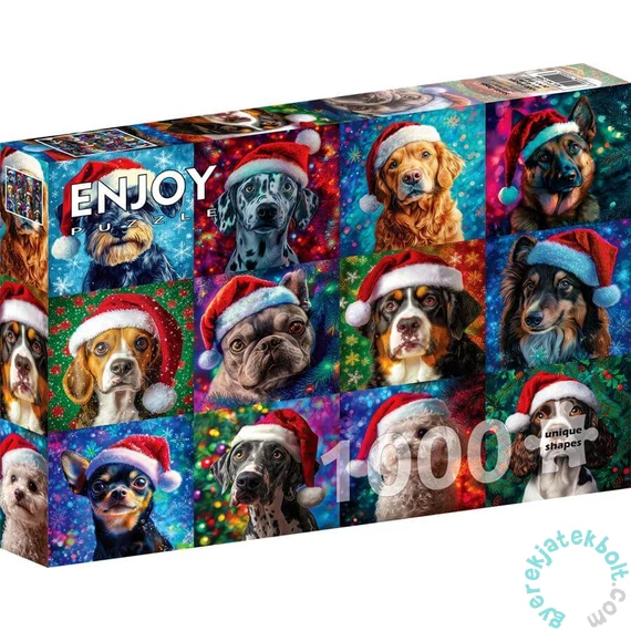 Enjoy 1000 db-os puzzle - Santa Dogs (2406)