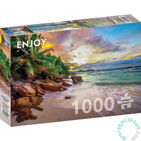 Enjoy 1000 db-os puzzle - Seychelles Beach at Sunset (2102)