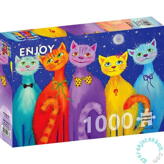 Enjoy 1000 db-os puzzle - Smiling Cats (1738)