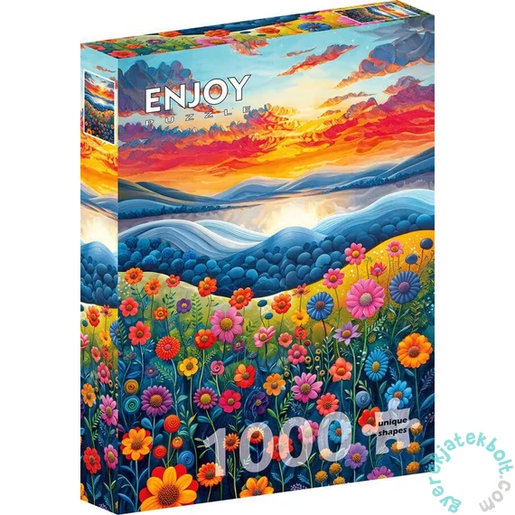 Enjoy 1000 db-os puzzle - Sunrise Fields (2377)