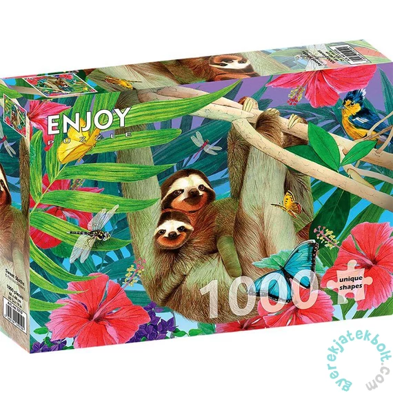 Enjoy 1000 db-os puzzle - Sweet Sloths (1919)