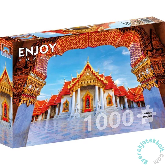 Enjoy 1000 db-os puzzle - The Marble Temple, Bangkok (2416)