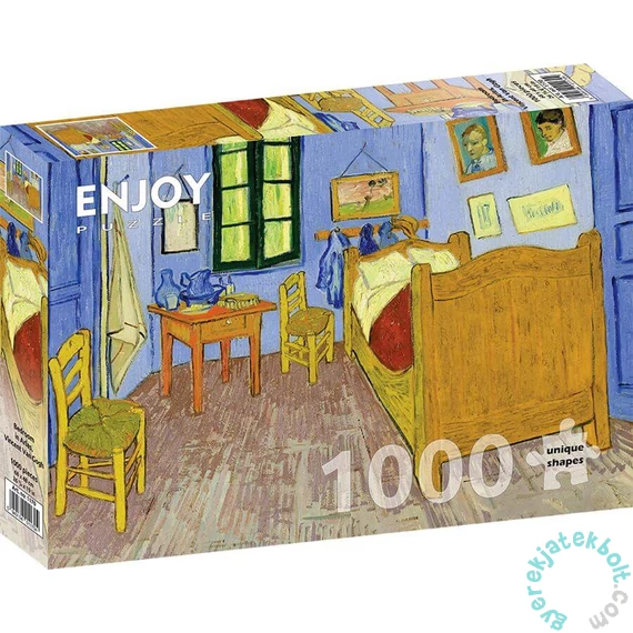 Enjoy 1000 db-os puzzle - Vincent Van Gogh: Bedroom in Arles (1170)