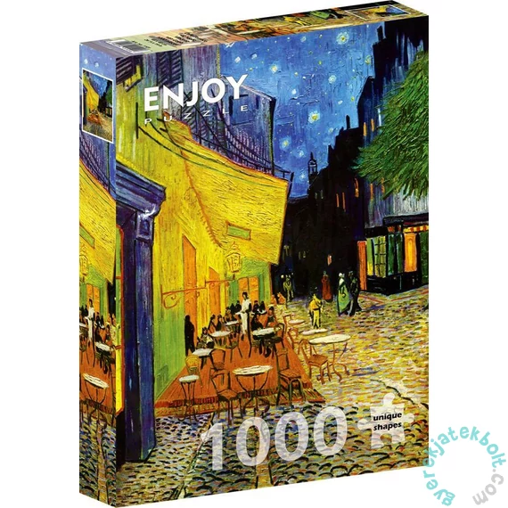 Enjoy 1000 db-os puzzle - Vincent Van Gogh: Cafe Terrace at Night (1101)