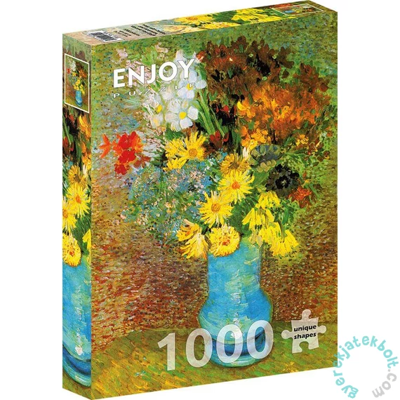 Enjoy 1000 db-os puzzle - Vincent Van Gogh: Vase with Daisies and Anemones (1158)