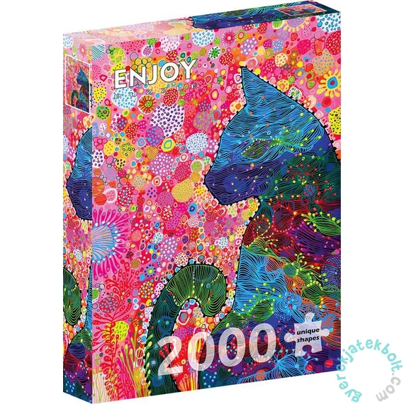 Enjoy 2000 db-os puzzle - Wandering Cat (2127)