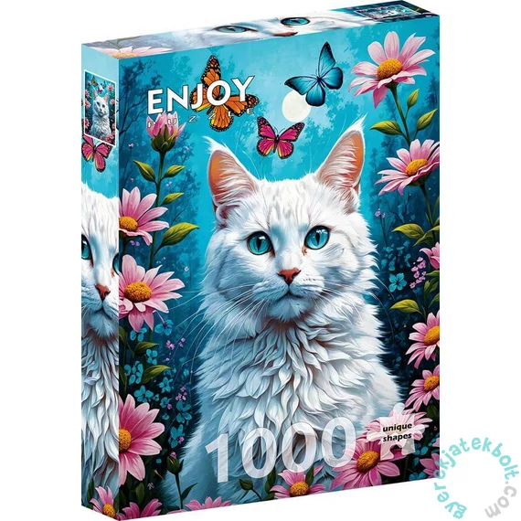 Enjoy 1000 db-os puzzle - White Cat (2140)
