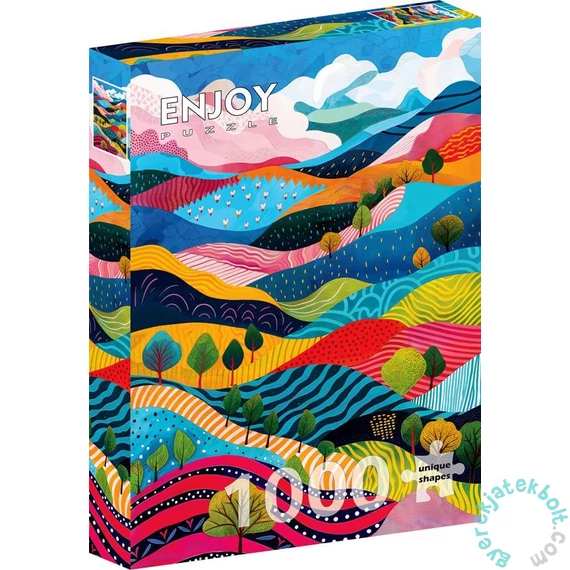 Enjoy 1000 db-os puzzle - Winding Hills (2350)
