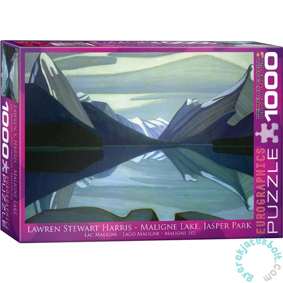 EuroGraphics 1000 db-os puzzle - Maligne Lake, Harris (6000-0136)