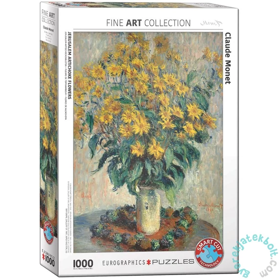 EuroGraphics 1000 db-os puzzle - Jerusalem Artichoke Flowers, Monet (6000-0319)