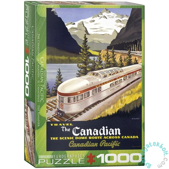 EuroGraphics 1000 db-os puzzle - Canadian Pacific (6000-0322)