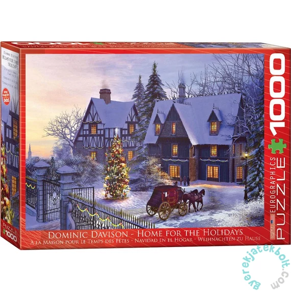 EuroGraphics 1000 db-os puzzle - Home for the Holidays, Dominic Davidson (6000-0428)