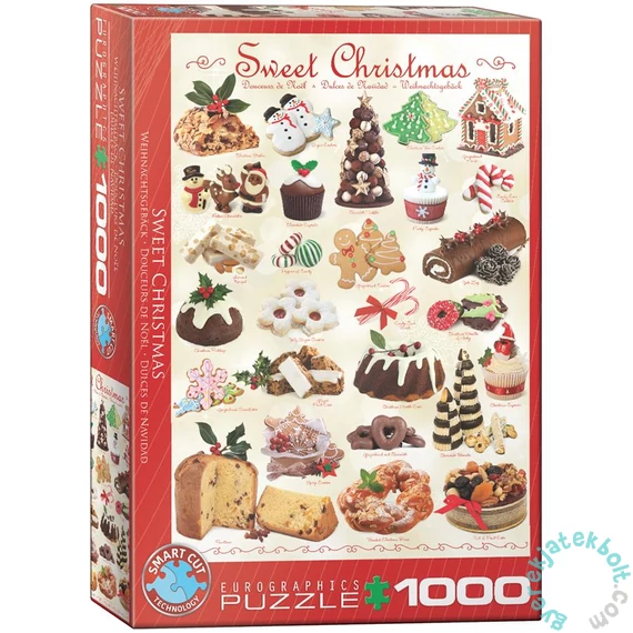EuroGraphics 1000 db-os puzzle - Sweet Christmas (6000-0433)