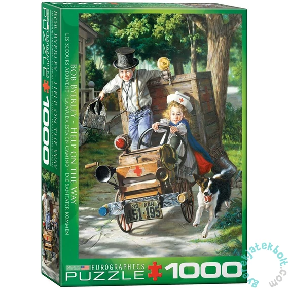 EuroGraphics 1000 db-os puzzle - Help on the Way, Byerley (6000-0439)